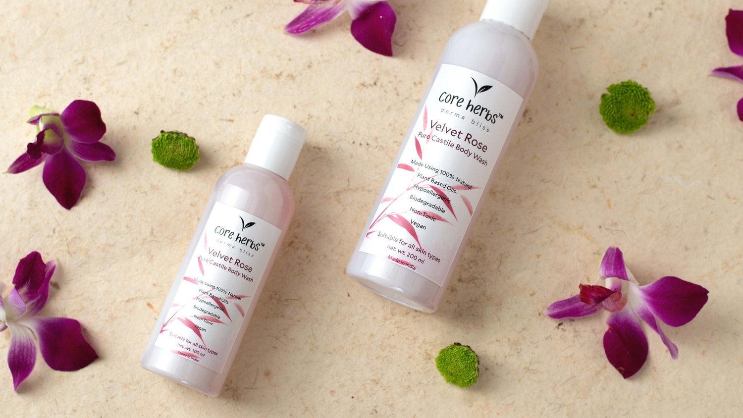 Castile Body Washes ( Made using Plant Based Oils )