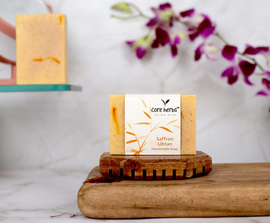 Saffron Ubtan Ayurvedic  Handmade Soap