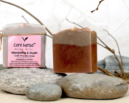 Manjistha Oudh Ayurvedic Cold Process Soap