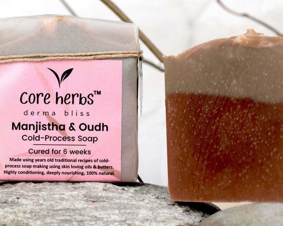 Manjistha Oudh Ayurvedic Cold Process Soap