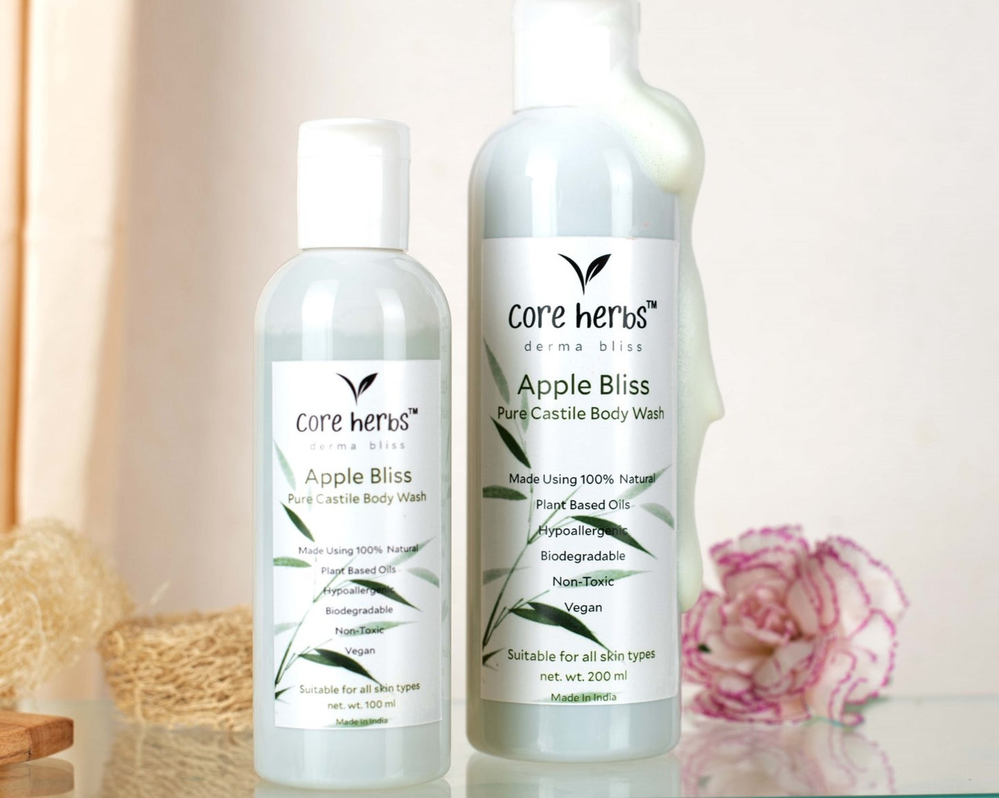 Apple Bliss Natural Castile Body Wash (200ml)