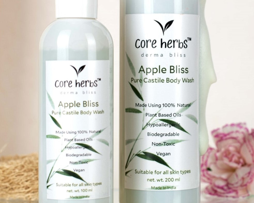 Apple Bliss Natural Castile Body Wash (200ml)