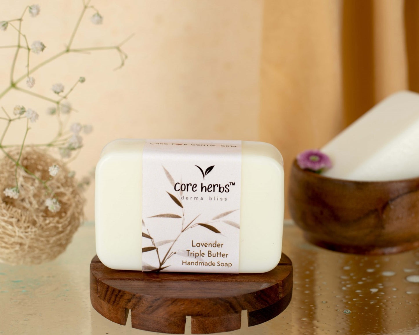 Lavender Triple Butter Handmade Bar