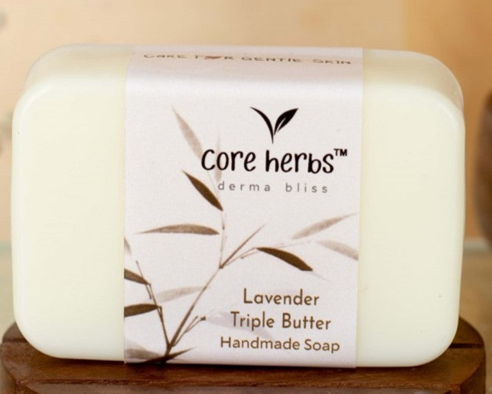 Lavender Triple Butter Handmade Bar