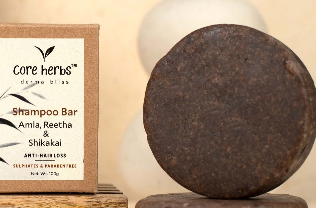 Amla Reetha Shikakai Shampoo Bar