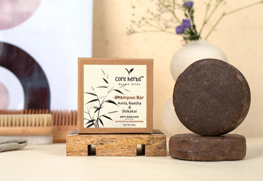 Amla Reetha Shikakai Shampoo Bar