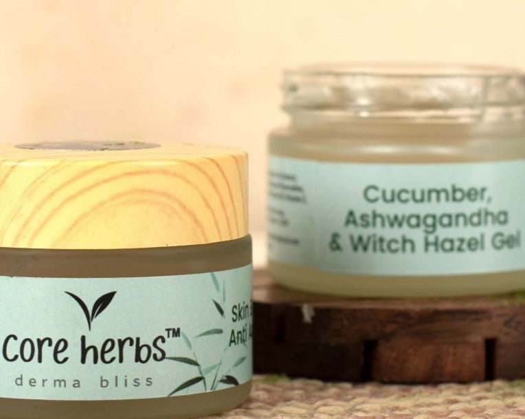 Cucumber, Ashwagandha & Witch-Hazel Face & Body Gel