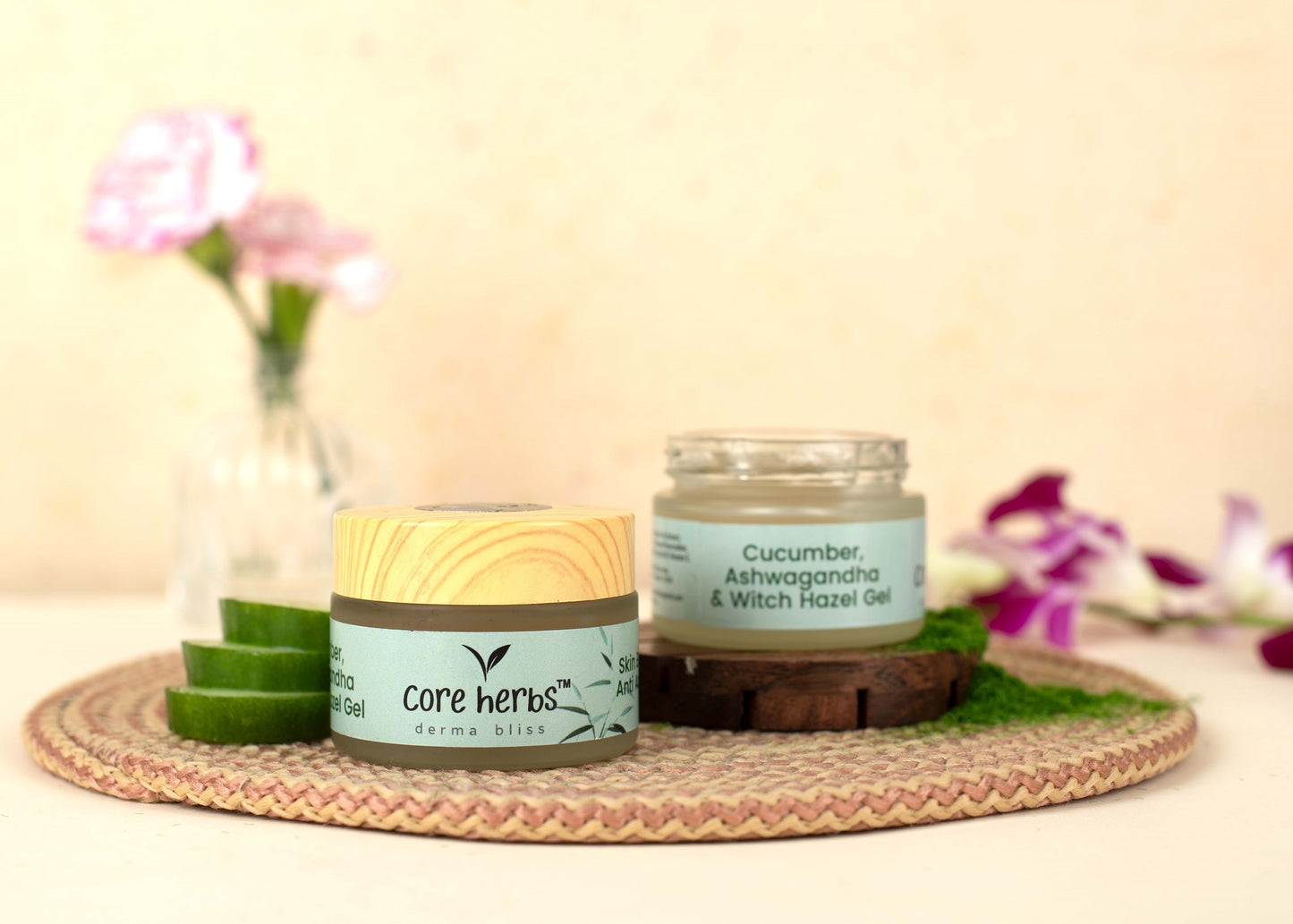 Cucumber, Ashwagandha & Witch-Hazel Face & Body Gel