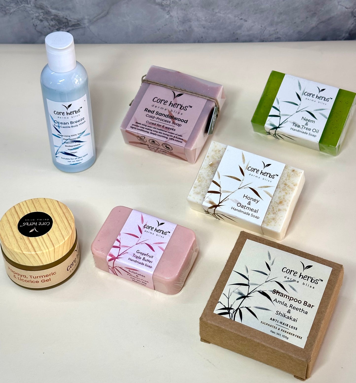 Trial Sample Pack of 7 Different Products