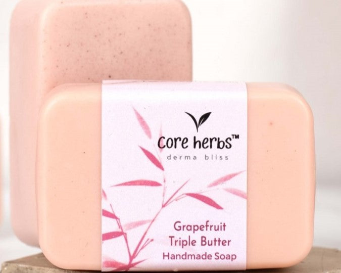 Grapefruit Triple Butter Handmade Bathing Bar