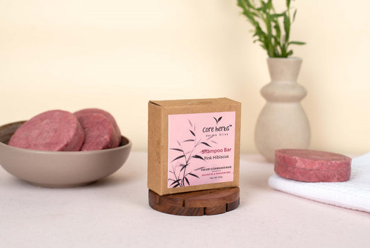 Pink Hibiscus Shampoo Bar