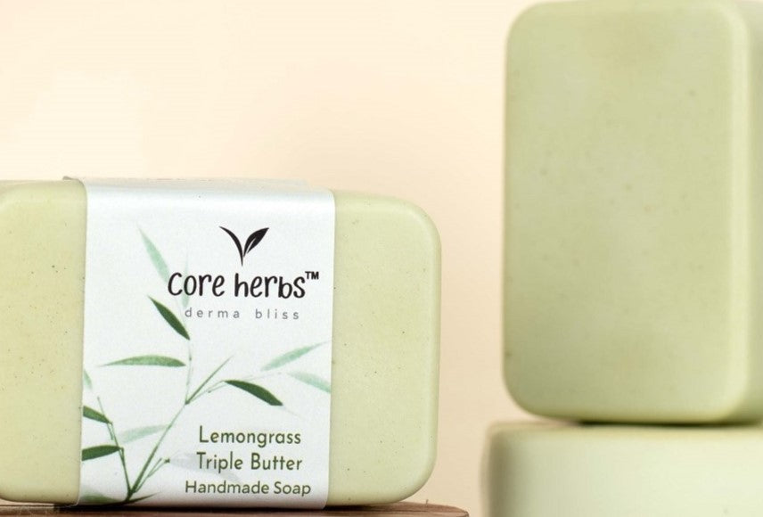 Lemongrass Triple Butter Handmade Bathing Bar