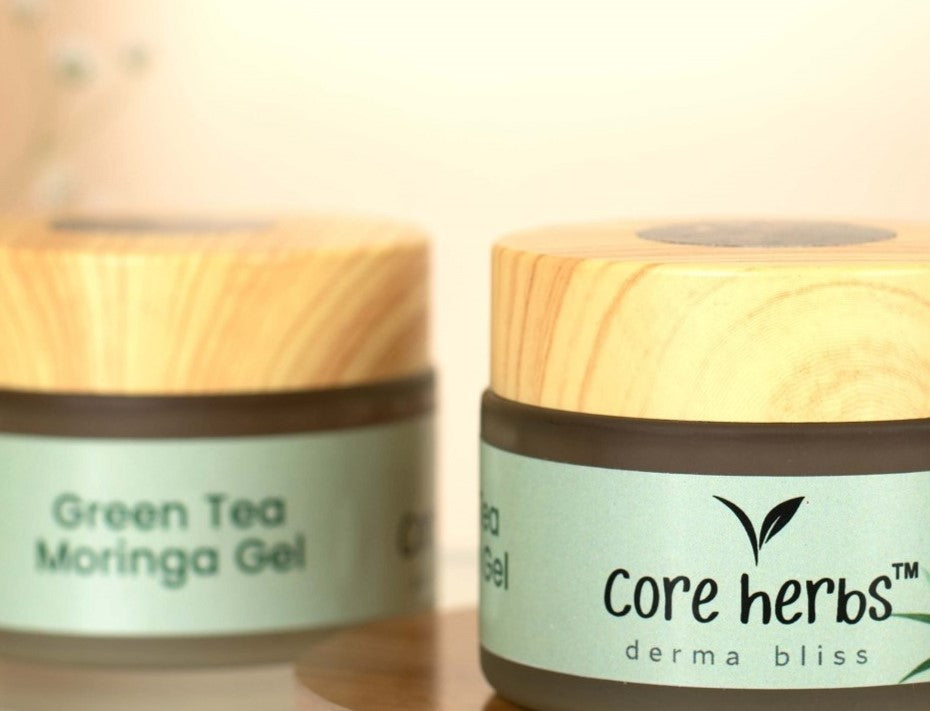 Green Tea Moringa Face Gel