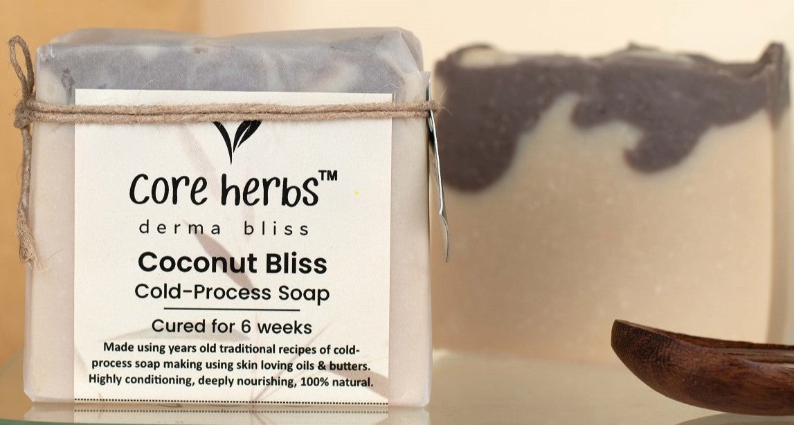 Coconut Bliss Cold Process Artisanal Handmade Natural Soap