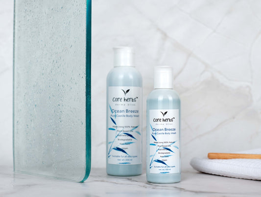 Ocean Breeze Natural Castile Body Wash (100ml)