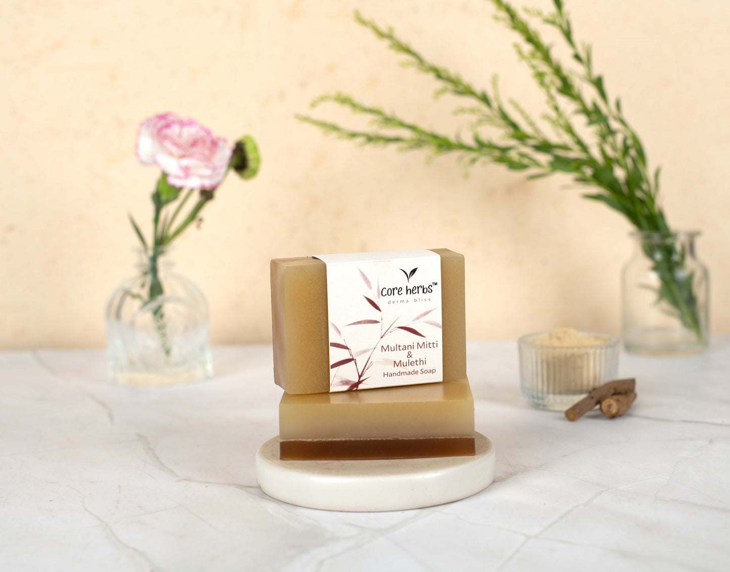 Multani Mitti & Mulethi Ayurvedic Skincare Handmade Soap